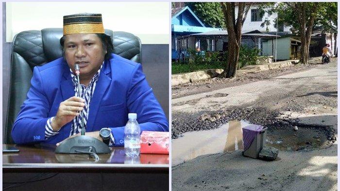 Begini Reaksi Anggota Dewan Tanbu, Setelah Tahu PUPR Tak Ada Anggaran Tangani Jalan Rusak di Pagatan