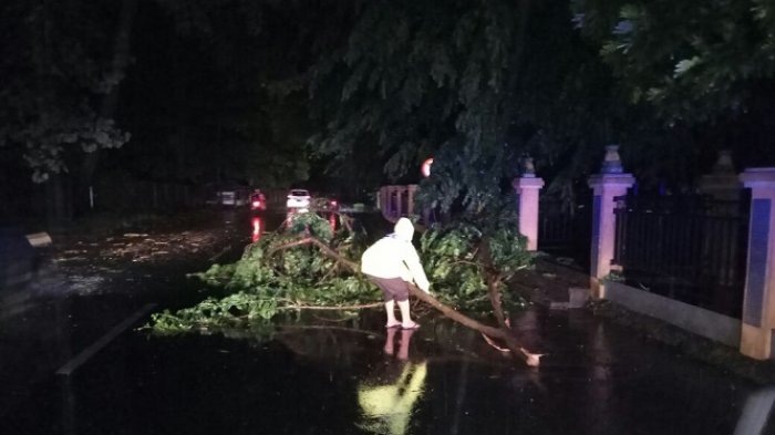 Waduh! Tak Hanya Bandara Syamsudin Noor, Rupanyak Banyak Kerusakan Akibat Angin di Banjarbaru