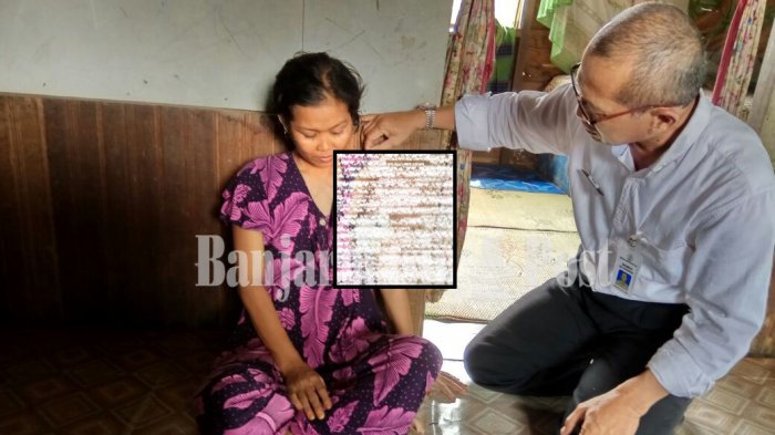 Warga Batola 16 Tahun Tahun Derita Penyakit Tumor, Anita : Diamputasi Pun Siap