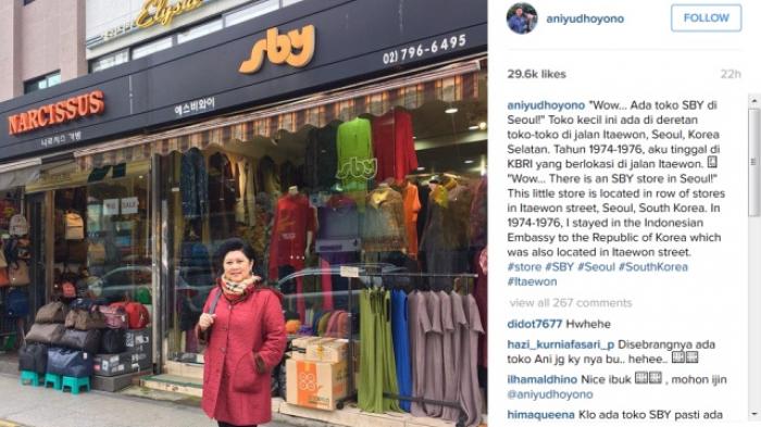 Aih, SBY ‘Punya’ Toko di Seoul Korea