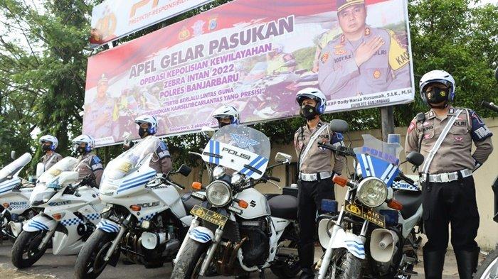 Oprasi Zebra Intan 2022 Resmi Dimulai, Satlantas Polres Banjarbaru Kedepankan Penilangan Elektronik