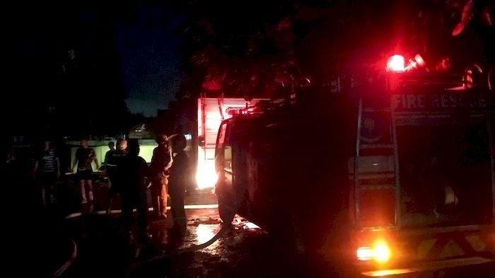 Jago Merah Bakar Mes Denpom III/3 Cirebon, Asal Api Belum Diketahui