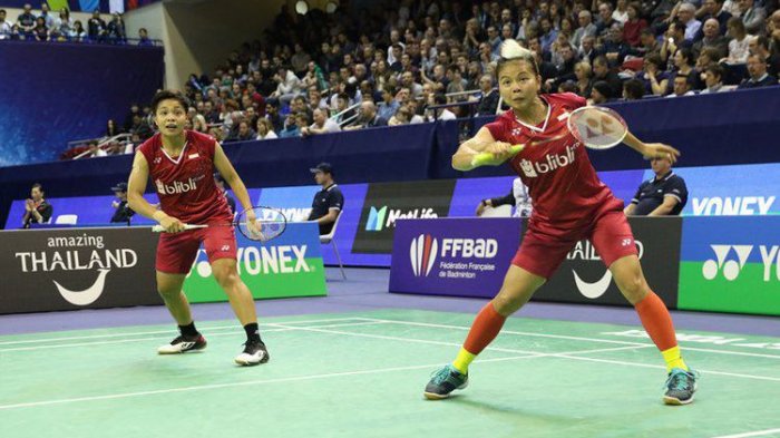 Link Live Streaming Kompas TV Final Indonesia Masters, Greysia Polii/Apriyani Rahayu vs Jepang