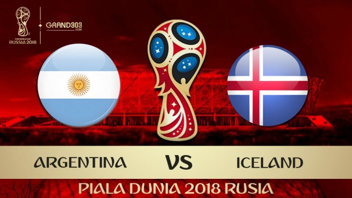 Prediksi Susunan Pemain Argentina vs Islandia Grup D Piala Dunia 2018 Live Trans TV, Messi Main