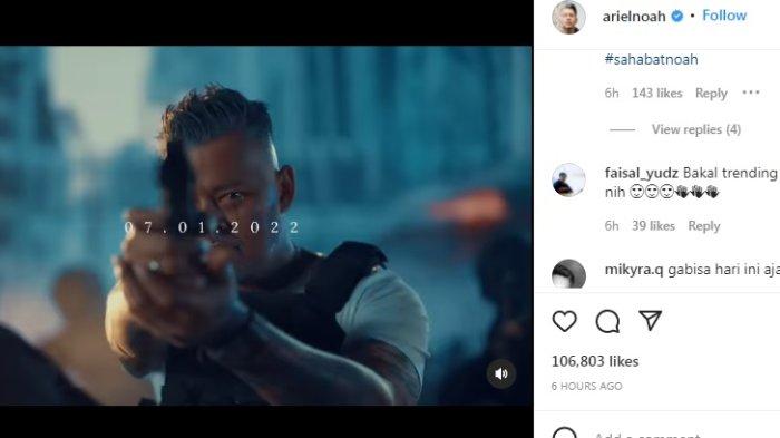 Usai Video Klip Yang Terdalam Sukses Bikin Baper Netizen, Ariel NOAH Luncurkan Bintang di Surga