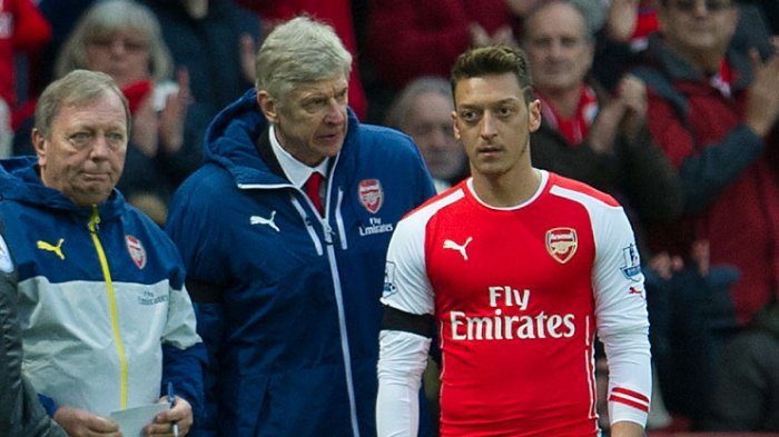 Singgung Liverpool, Pesan Mesut Oezil Saat Arsenal Kalah dari Leicester di Liga Inggris