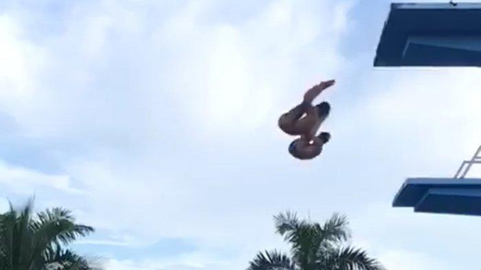 Atlet Loncat Indah Kalsel Berlatih Keras, Berharap 'Curi' Medali di Syncro Putra Pada PON Papua 2021