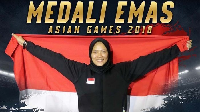 UPDATE & Perolehan Medali Asian Games 2018 - Aries Susanti, Satu-satunya Srikandi yang Rebut 2 Emas