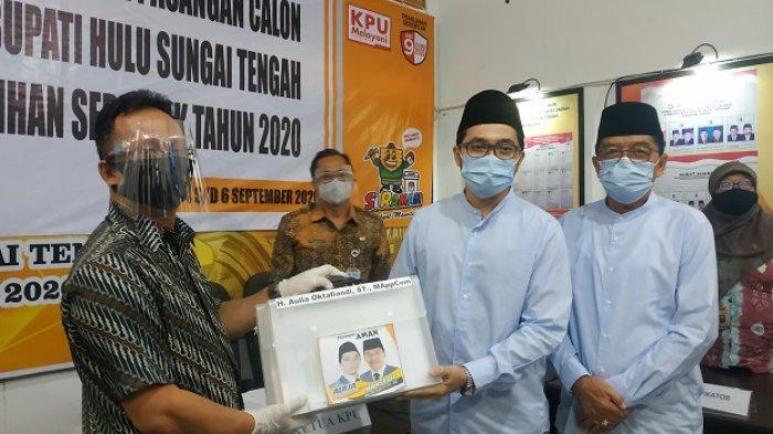 Berkas Dinyatakan Lengkap, Aulia-Mansyah Serahkan Laporan Kekayaan hingga Hasil Swab Tes