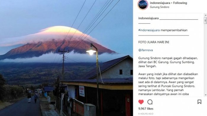 Hiii, Ada di Indonesia! Awan Cantik Ini Viral di Dunia Maya, Siapa Sangka Ternyata Sangat Berbahaya!