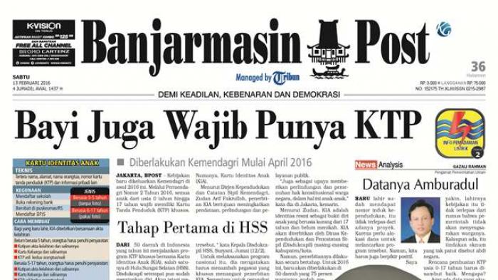 KTP Usia 0-17, Supaya Ada Data yang Akurat