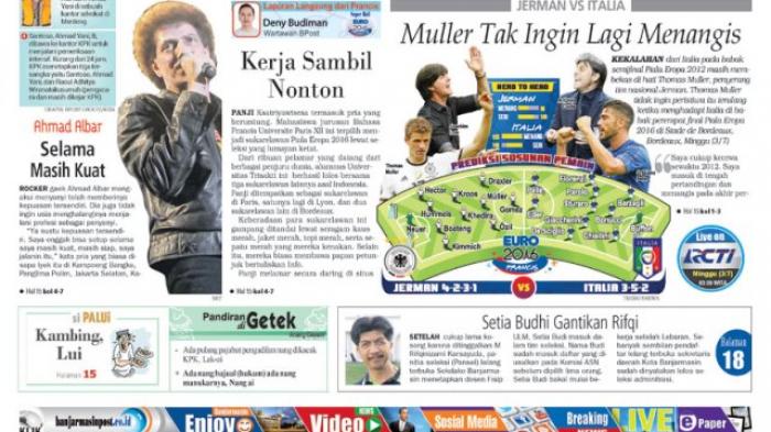 Kerja Sambil Nonton, Melamar Lewat Situs UEPA