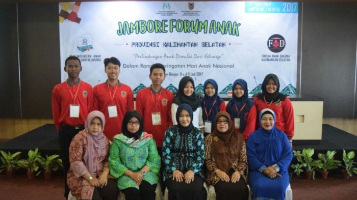 Balangan Juara 1 Lomba Senam Three Ends Pada Peringatan Hari Anak Nasional 2017