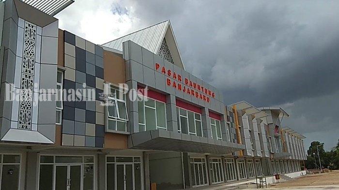 KalselPedia - Bangunan Pasar Bauntung yang Baru di Kota Banjarbaru Hampir Selesai