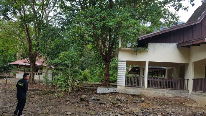 Dahulu Diramaikan Lomba Motor Cross, Kini Pendopo di Banyu Batuah Jadi