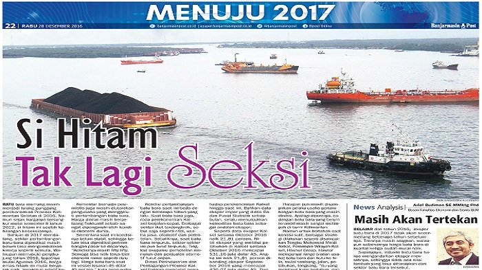 Pertambangan Batu Bara Tak Lagi Menjadi Tulang Punggung Perekonomian Kalsel