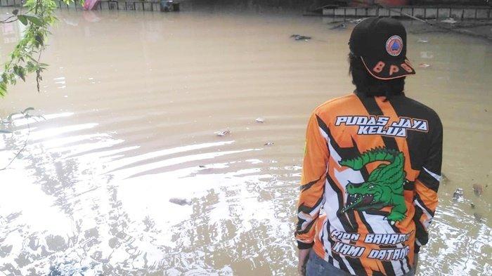Banjir Kalsel 2021 - Wilayah Pudak Setegal di Kabupaten Tabalong Terendam