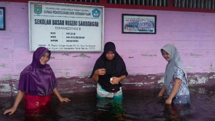 Peringatan BMKG Kalsel Masuk 18 Wilayah Berpotensi Banjir Bandang, BPBD Sebut Tanbu Masih Aman
