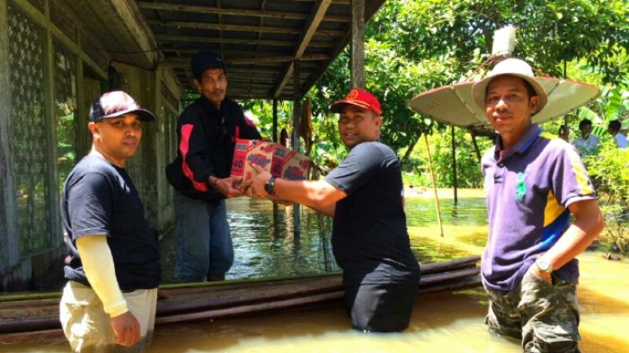 Komunitas Yamaha Nmax Club Indonesia Peduli Korban Banjir