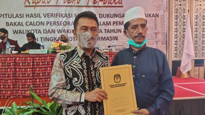 Satu-satunya Bapaslon Jalur Perseorangan di Pilwali Banjarmasin 2020, Khairul Saleh Tetap Optimistis