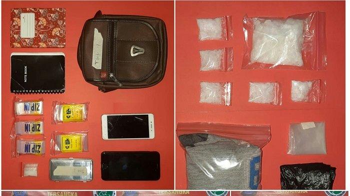 Tangkap Warga Alalak Tengah Banjarmasin, Polisi Sita Hampir 1 Ons Sabu
