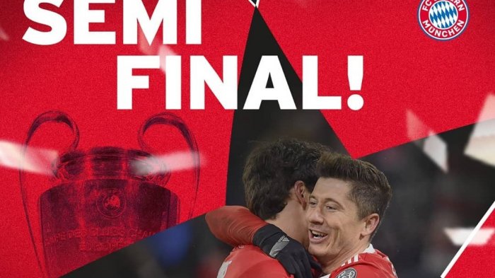 Hasil Liga Champion: Skor Akhir Bayern Muenchen vs Sevilla 0-0, Ribery Cs Lolos Ke Semifinal