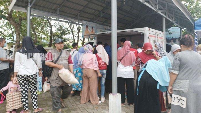 Bazar Pasar Murah Jelang Ramadan 2023 di Banjarmasin Selatan, Warga Berharap Diadakan Tiap Bulan