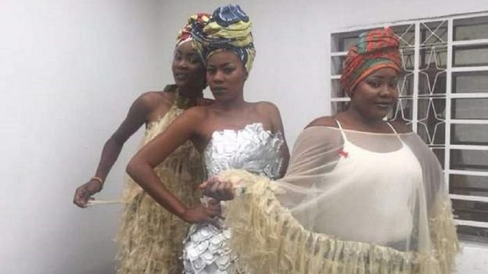 Gaun dari Kondom, Cara Afrika Sampaikan Pesan Kesehatan, Para Model Bangga Mengenakannya