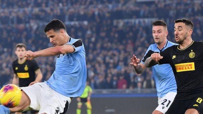 Hasil Lazio Vs Inter Liga Itaia, Biancocelesti Menang Tipis atas Nerazzurri, Sergej Jadi Pahlawan
