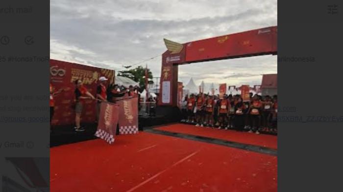 Semarak Honda Trio Run 2025 di Banjarbaru Kalsel, Jajaran Direksi PT Trio Motor Turut Hadir