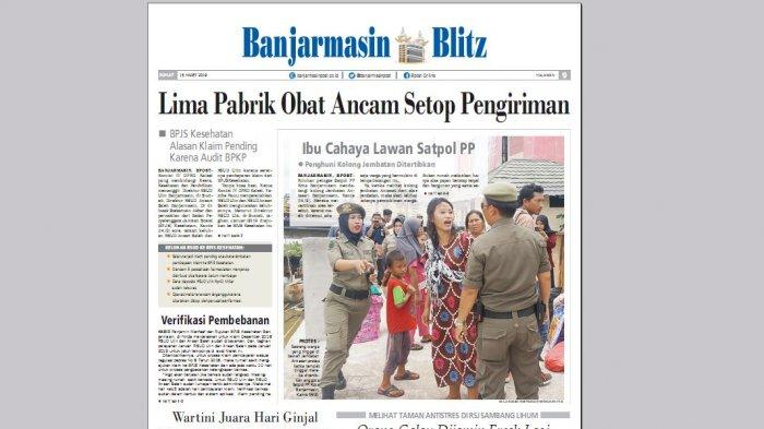 Penertiban Penghuni Kolong Jembatan, Bocah Empat Tahun itu Menangis Melihat Ibunya Melawan Petugas