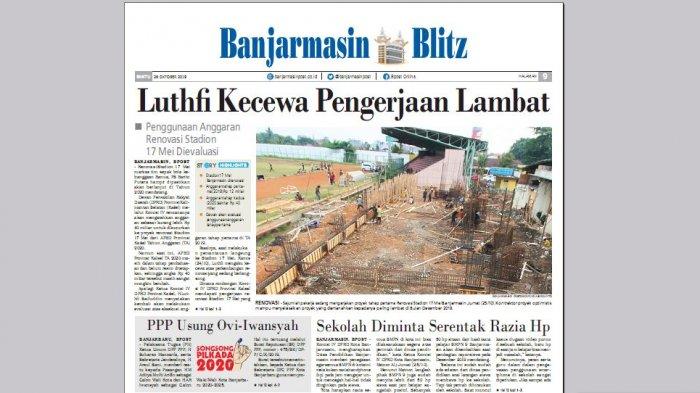 Memantau Langsung Progres Renovasi Stadion 17 Mei, Anggota Dewan Kecewa Mendapati Fakta ini