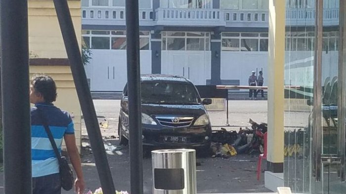 Serangan Teroris Belum Berakhir, Bom Meledak di Mako Mapolrestabes Surabaya, Polisi Jadi Korban