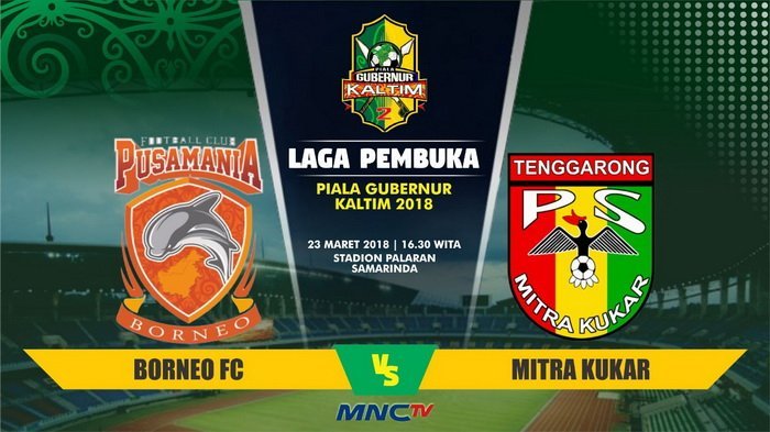 Hasil Babak Pertama Borneo FC Vs Mitra Kukar - Skor 0-0, Gol Lerby Eliandry Dianulir!