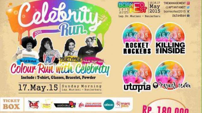 Buruan Beli Tiket Borneo Fest di BPost Radio