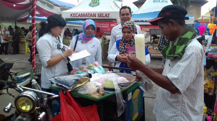 Lakukan Pembinaan di Lapangan, BBPOM Palangkaraya tak Temukan Zat Berbahaya Makanan Dijual di Sampit