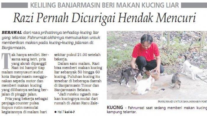 Pria ini Bagaikan Malaikat Pelindung bagi Kucing-kucing Jalanan, Apa yang Dilakukannya Sungguh Mulia