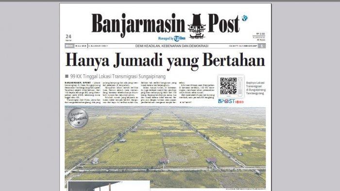 Para Transmigran Hengkang dengan Membawa Uang Hasil Penjualan Lahan yang Diberikan Pemerintah
