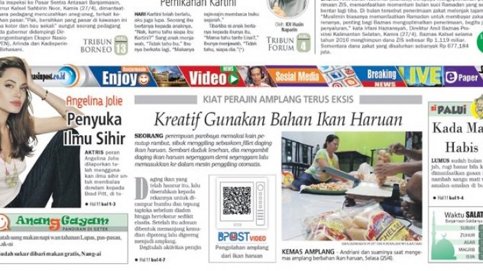 Kalau Tak Mau Bangkrut, Ini Kiat Perajin Amplang Supaya Terus Eksis