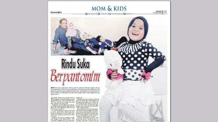 Selalu Penasaran Mencoba Hal Baru, Rindu Akhirnya Menyukai Pantomim