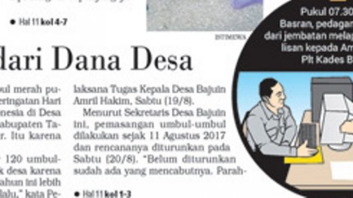 Umbul-umbul yang Dipasang Sering Berkurang