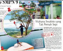 Ide Kreatif Pengelola Kafe di Danau Caramin In Ampuh Menarik Pengunjung Datang ke Tempatnya