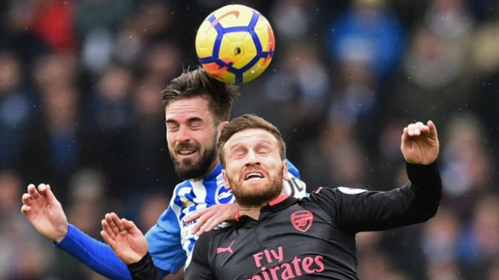 Hasil Akhir Brighton vs Arsenal - Skor 2-1, The Gunners Cetak Hattrick Kekalahan di Kandang Brighton