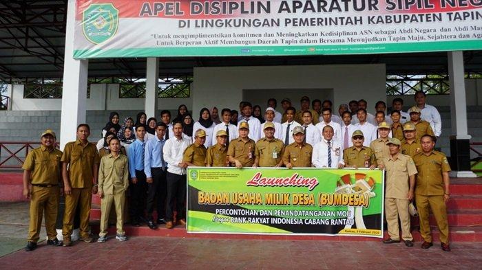 Dinas PMD Tapin Giatkan Program Geprek Pedas, Genjot Pembangunan Ekonomi Desa Masa Pandemi Covid-19