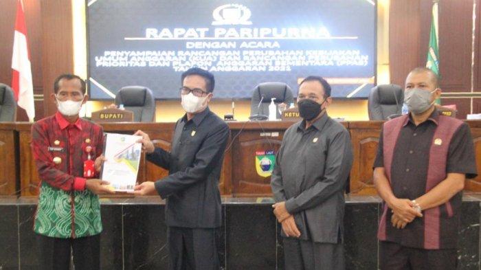 Rancangan Perubahan KUA PPAS 2021 Disampaikan Eksekutif, DPRD Tala Segera Lakukan Pembahasan