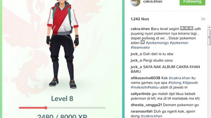 Gila Pokemon Go, Cakra Khan Berburu Sampai ke WC