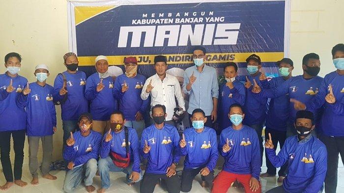 Paslon MANIS Dapat Dukungan dari Gabungan Relawan Pemadam Kebakaran dan Emergency Kertak Hanyar