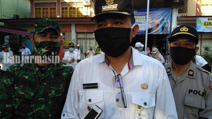 Apel Kesiapan PSBB Digelar di Kantor Kecamatan Banjarmasin Timur