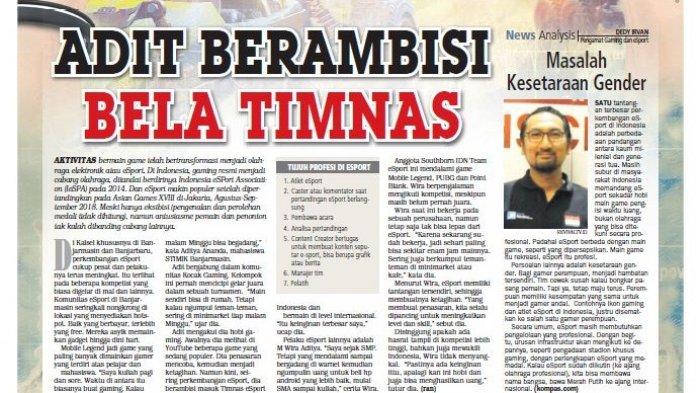 eSport Banua Menggeliat, Ini Game yang Paling Banyak Dimainkan Pelajar hingga Mahasiswa