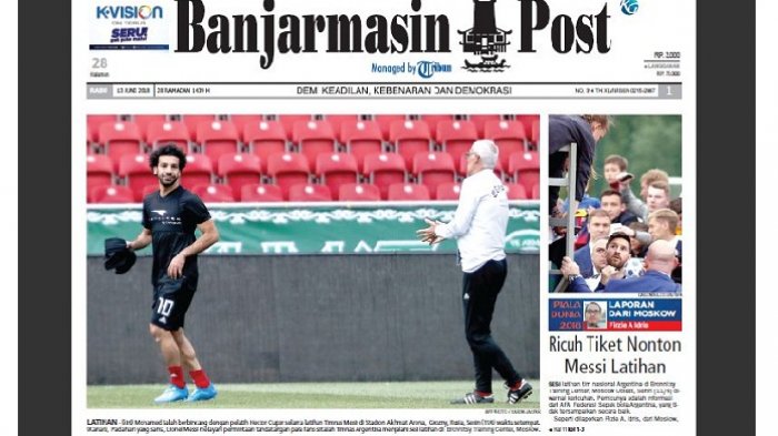 Piala Dunia 2018 di Rusia : Ricuh Nonton Messi Latihan Gara-gara Tiket